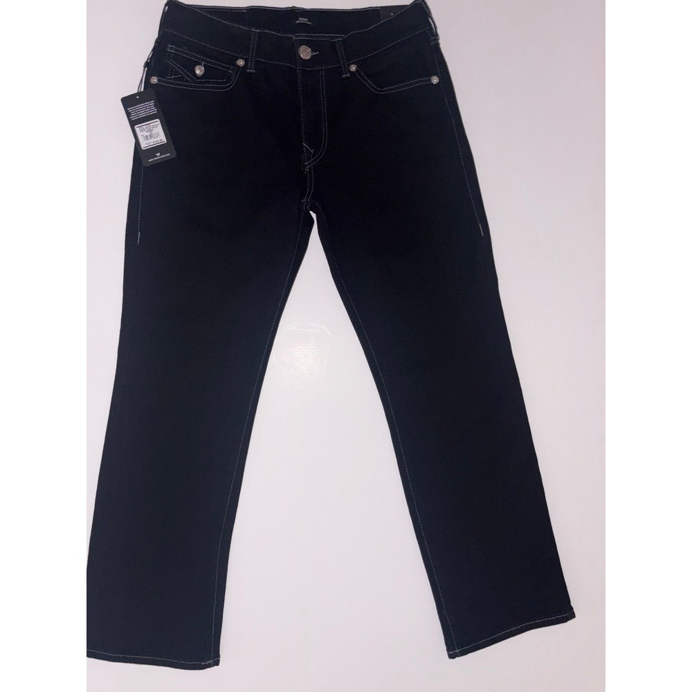 True Religion Ricky relaxed fit jeans. Men's Black Size 32x30 NWT